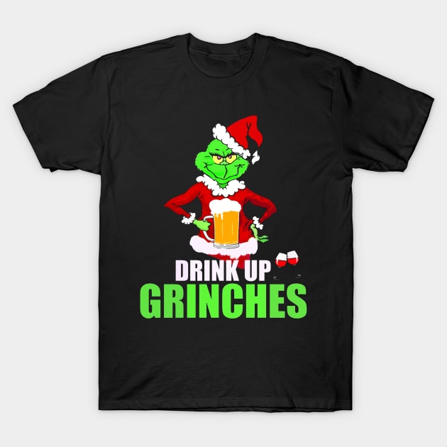 Drinnk Up Grinches T-Shirt by liondeb08